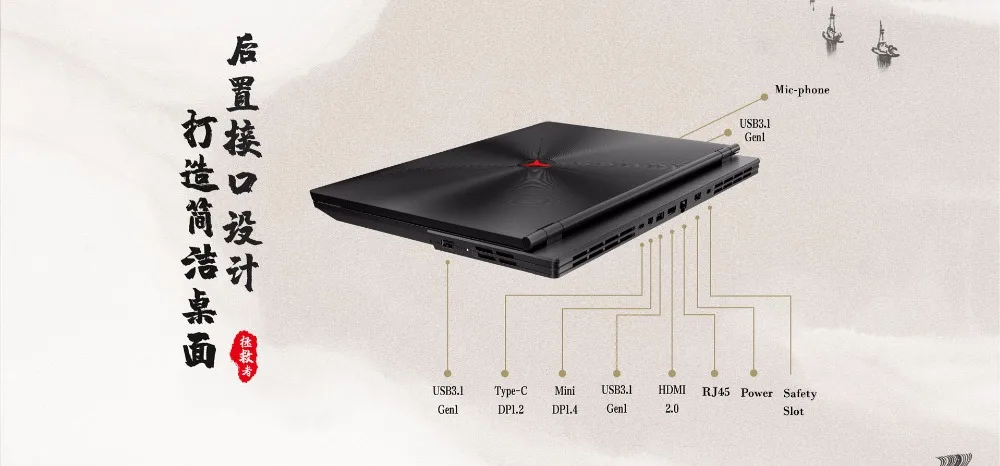 Видео игровой ноутбук lenovo Y7000 с 9th Gen Core i7-9750H cpu NVIDIA 6 GB GPU 16 GB DDR6 Ram 1 ТБ SSD память мощный ПК