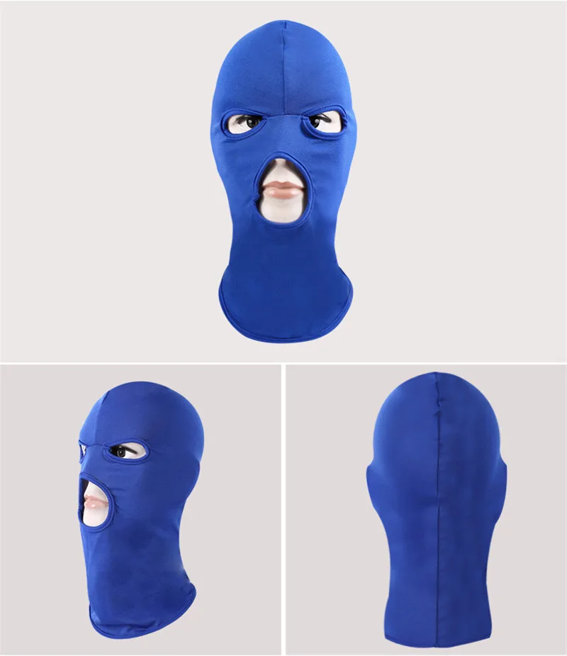 Лыжная уличная ветрозащитная мотоциклетная велосипедная маска для лица с 3