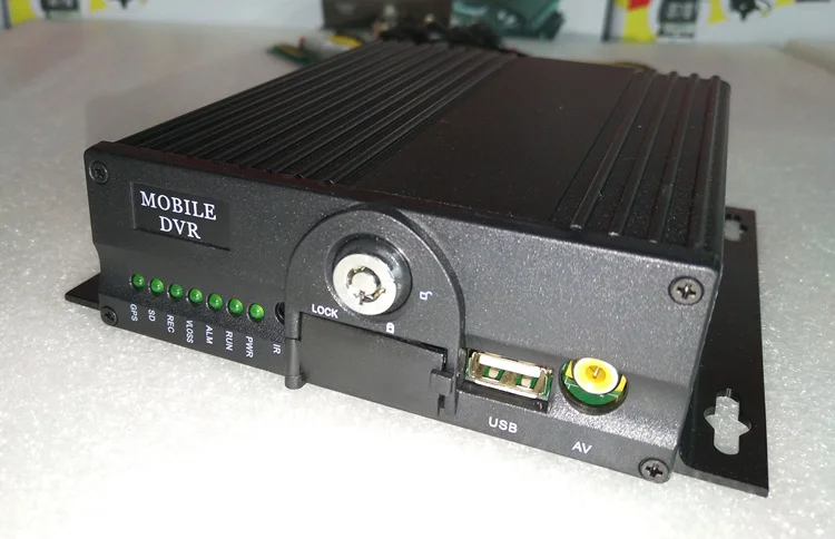 AHD 1080P gps позиционирование Автомобильный видеорегистратор 4 канала двойной SD карты мониторинга Мобильный dvr 2 млн пикселей 8~ 36 в широкий хост напряжения