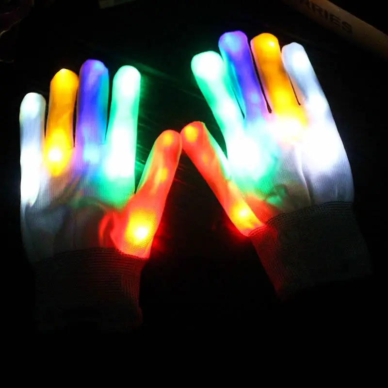 Новогодний подарок танцевальные ранцы перчатки со вспышкой|led new year|led light lightnew year