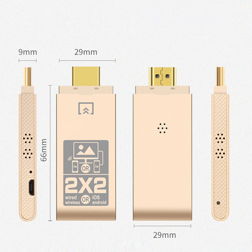 Мини Беспроводной 4 в 1 зеркального отображения несколько устройств WI FI к HDMI