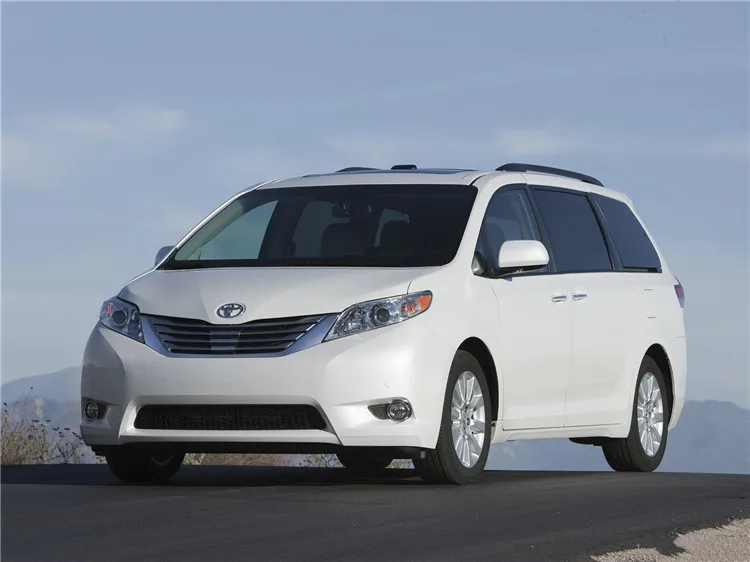 Для Toyota Sienna 2011- аксессуары 304 Хорошая нержавеющая сталь Серебряная Внутренняя дверь рог динамик накладка анти-удар крышка