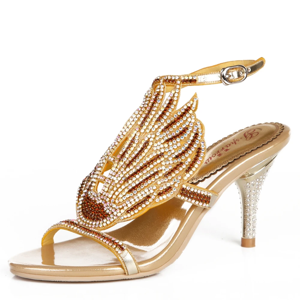 2018 новый бренд Для женщин пикантные сандалии Свадебная вечеринка вечернее