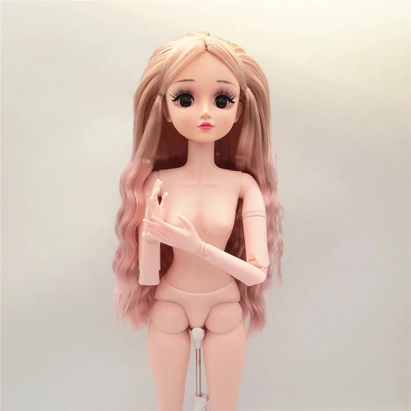 Куклы BJD 1/3, обнаженные куклы, 60 см/22 дюйма, 17 суставов, куклы BJD, парики для макияжа, обувь ручной работы, модные куклы BJD для девочек, подарки
