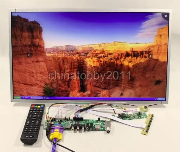 21,5-дюймовая панель ЖК-экрана T215HVN01.0 M215HW03 V1 V2 TV/PC/HDMI/CVBS/RF/USB/AUDIO контроллерная плата VST29.03B (без ЖК-экрана)