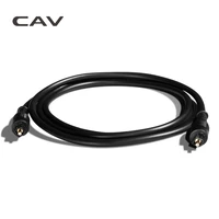 cav digital optical toslink cable 4 92 feet 1 5 meters for perfect dolby true hd digital dts surround sound audio cables