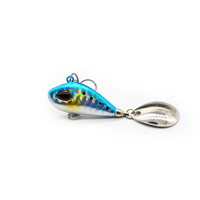 Ufishing Mini Vib приманка 10 г 17 25 металлическая рыболовная качественная Спиннербейт 3D