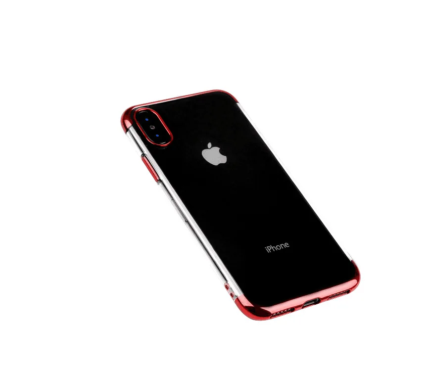 Разноцветный чехол для iPhone XS MAX 6 6s 7 8 Plus X Filminess цветной чехол для телефона Прозрачный Роскошный чехол