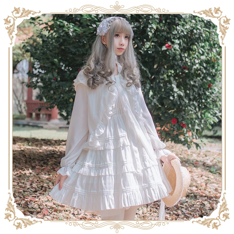 

Новое приталенное милое весенне-летнее платье Lolita