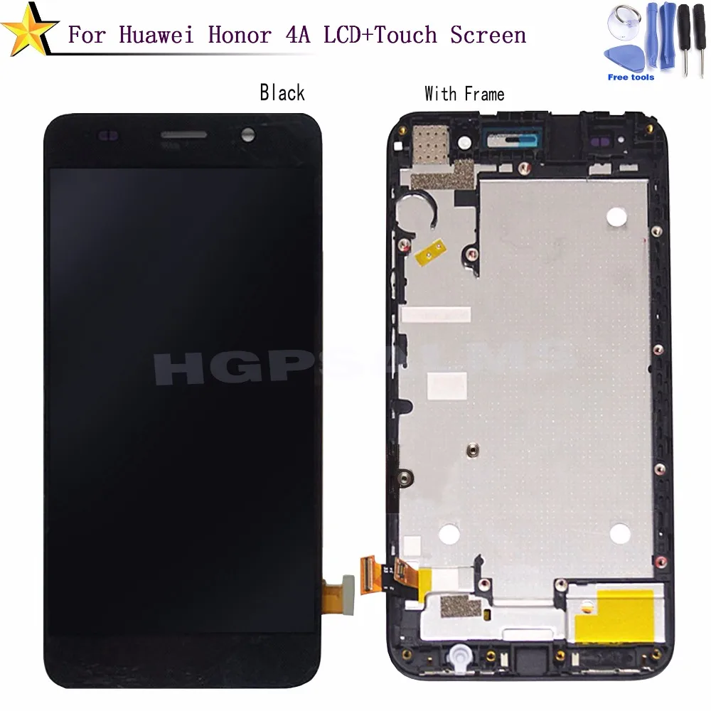Для Huawei Honor 4A Y6 ЖК дисплей Сенсорный экран Дисплей Панель в сборе с рамкой +