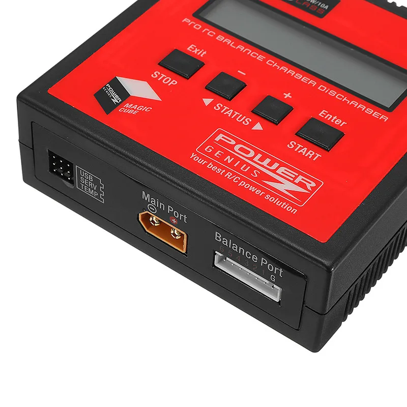 Горячая продажа для PG C610 120W 10A Lipo батарея баланс зарядное устройство Поддержка 4 35