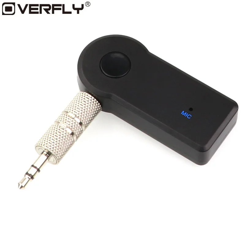 Bluetooth адаптер Overfly 3 5 мм Автомобильный AUX комплект ресивер стерео музыка аудио
