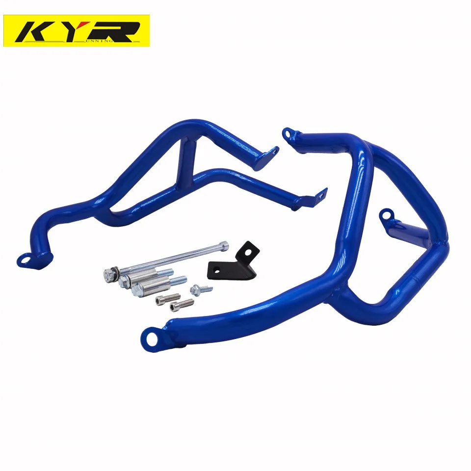 Мотоцикл для Kawasaki z900- двигатель Protetive Guard Crash Bar Z 900 протектор бампера - Цвет: Blue
