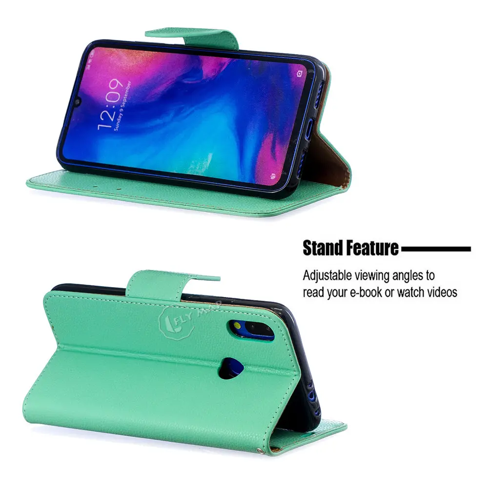 Флип чехол для Xiaomi Redmi Note 7 Pro 7Pro Note7 Note7Pro кожаный телефона M1901F7BE MZB7462IN MZB7464IN