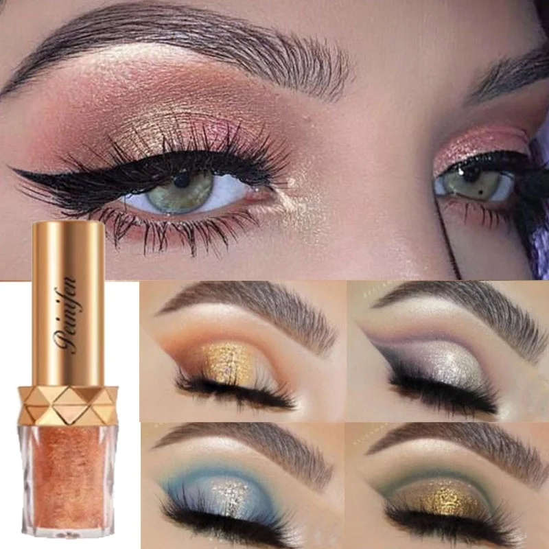 1 шт. голографические duoхромовые тени для век с кристаллами алмазная пудра