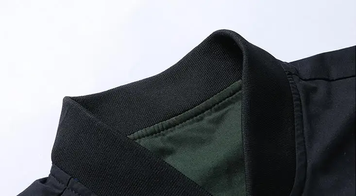 New Men's Jackets Autumn Military Men's Coats Fashion Slim Casual Jackets Male Outerwear Baseball Uniform Large Size 5XL