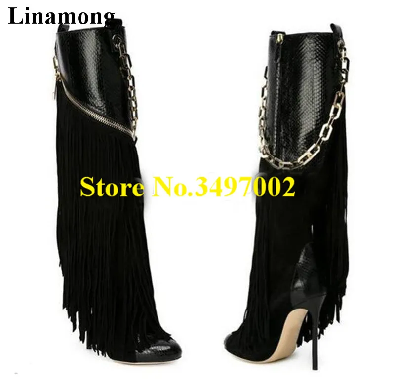 2018 личности до середины икры на молнии острый носок очень высоком шпильки