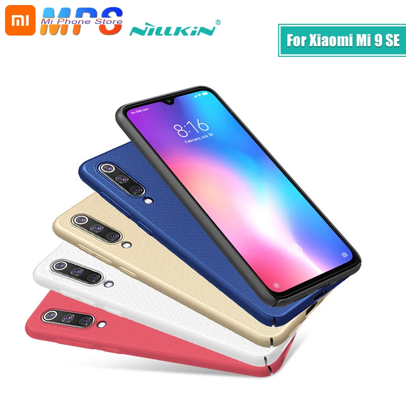 Для Xiaomi Mi 9 SE чехол 5 97 ''NILLKIN матовый PC Жесткий с подарочным держателем для