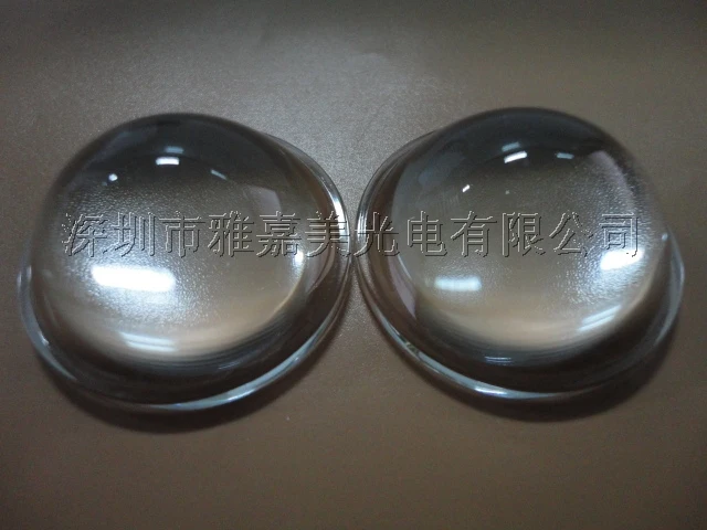 Светодиодная стеклянная линза диаметром 35 оптические линзы мм плоская выпуклая