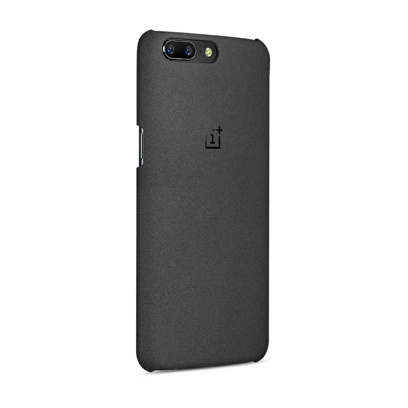 Защитный чехол OnePlus 5 из песчаника черного дерева кевлар углеродного волокна палисандр Официальный чехол One Plus 5 PC чехол OnePlus5 - Цвет: Sandstone