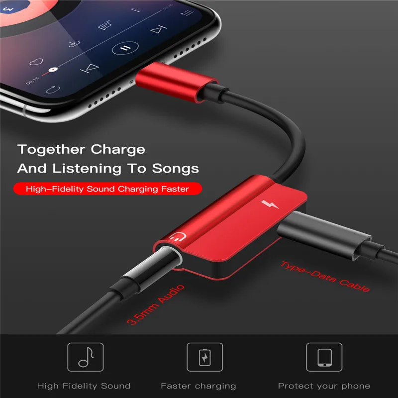 Чери 2 в 1 USB C 3 5 мм аудио адаптер для Huawei Xiaomi Samsung Type кабель Jack AUX конвертер