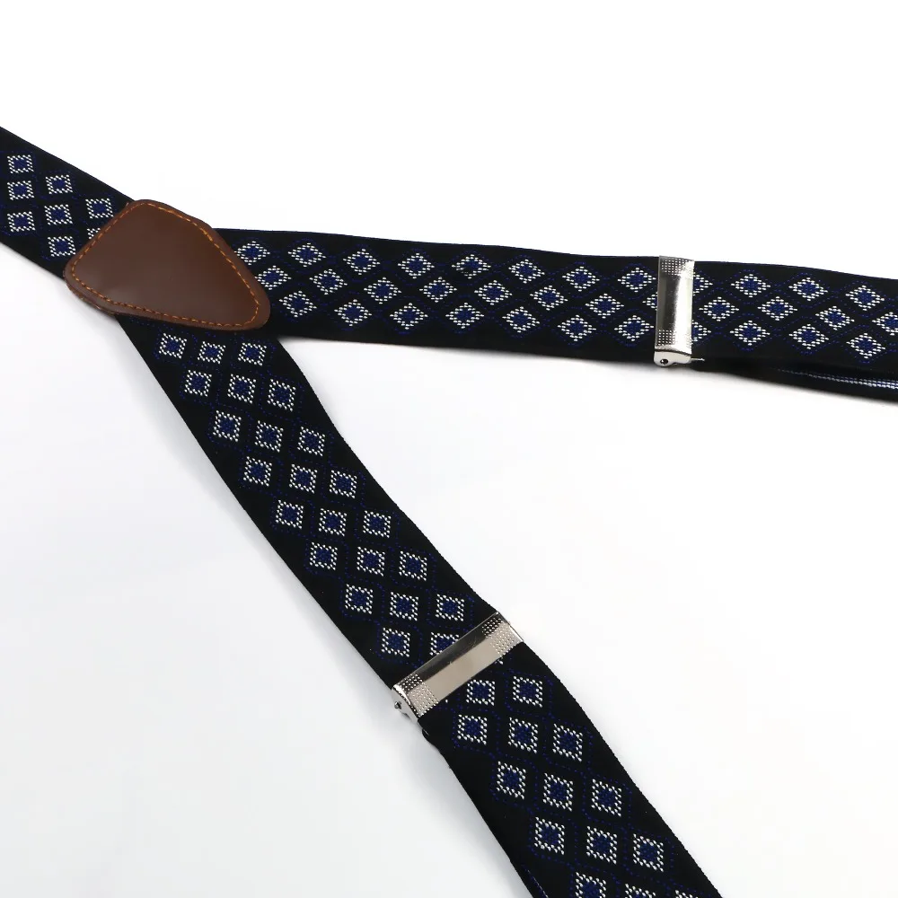 Подтяжки унисекс с регулируемыми пуговицами синие подтяжки BD759|womens braces|unisex