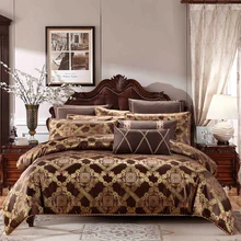 Комплект постельного белья из хлопка 4/6/9 шт.|king queen size|bedding set kingduvet