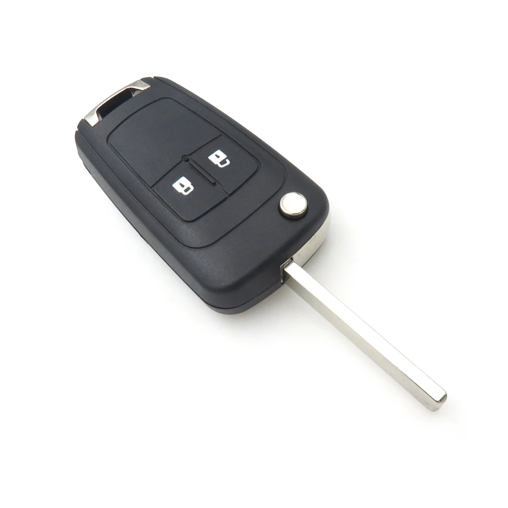2 кнопки раскладной чехол для ключей с дистанционным управлением сменный Chevrolet