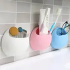 Новый держатель для зубных щеток, органайзер на присоске, инструмент для хранения в ванной, на кухне