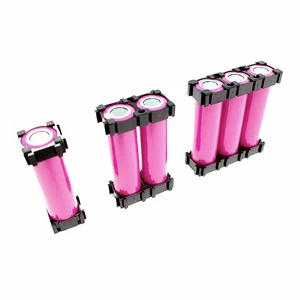 100 шт., держатели для батарей 18650, 1P, 2P, 3P, набор для литий-ионных батарей, антивибрационный держатель для батарей 18650, чехол для батарей