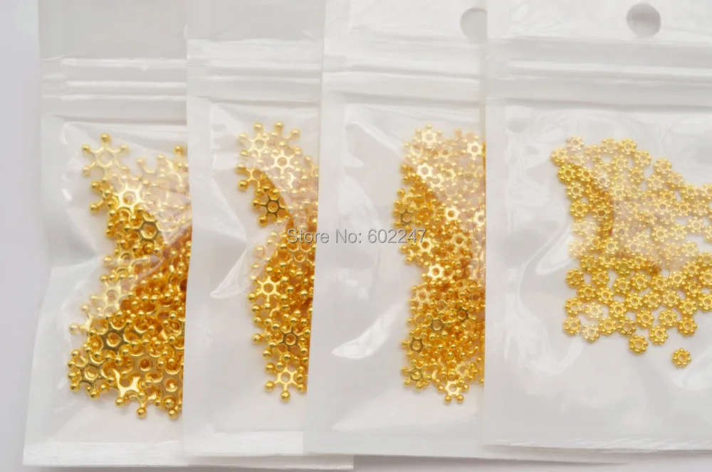 

Free shipping! 10mm Snowflake Spacer, Wholesales flower spacer beads, Silver Spacer Beads Findings, 1000pcs/lot