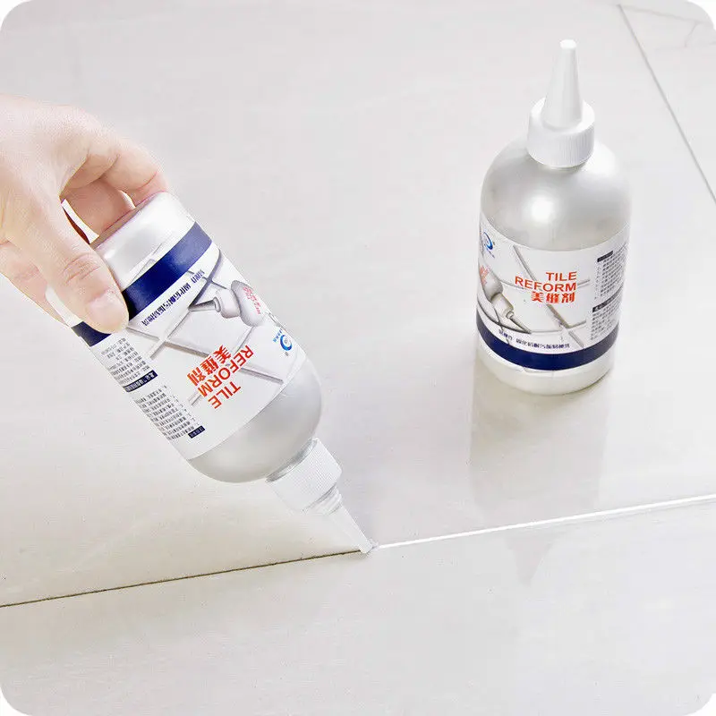 Ceramic tile Waterproof mildew proof white sealant Wall floor repair joint 280ml | Инструменты