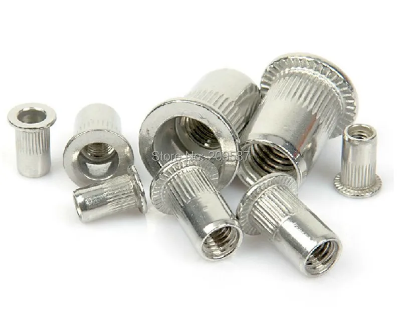 

20pcs/Lot Free Shipping Metric Stainless Steel Blind Insert Rivet Nut Rivnut M6