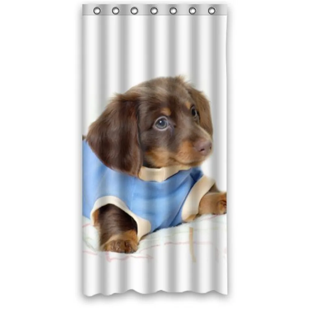 Популярные Dachshund шторы для ванной или душа занавес | Дом и сад