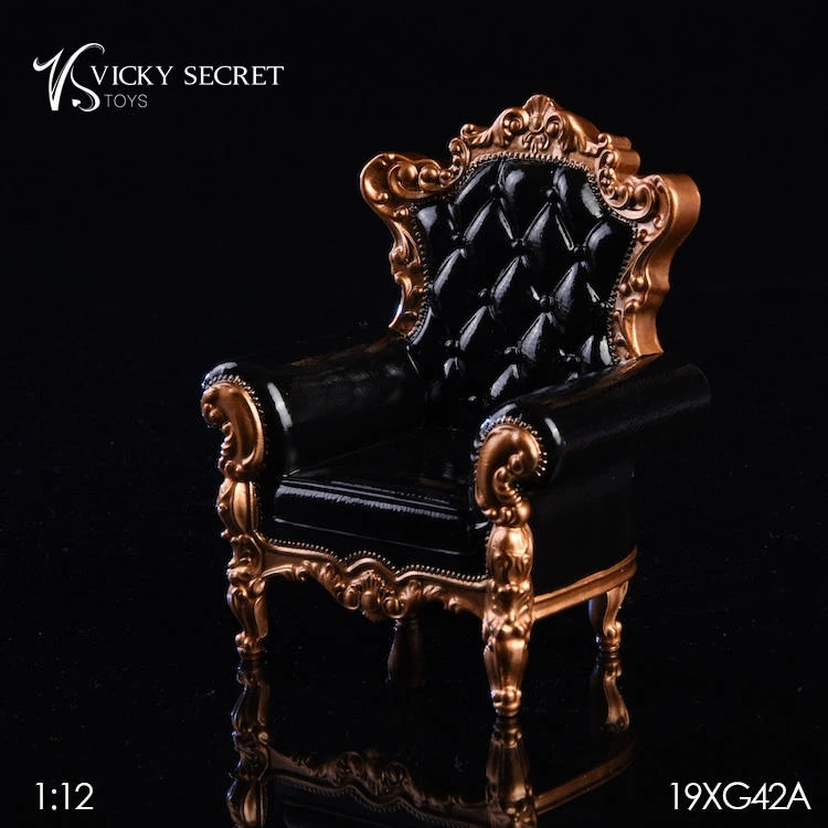 Диван модель игрушки коллекция VSTOYS 1/12 Королевский одиночный диван модель 19XG42 Европейский стул в стиле ретро F 6 ''FigureDoll