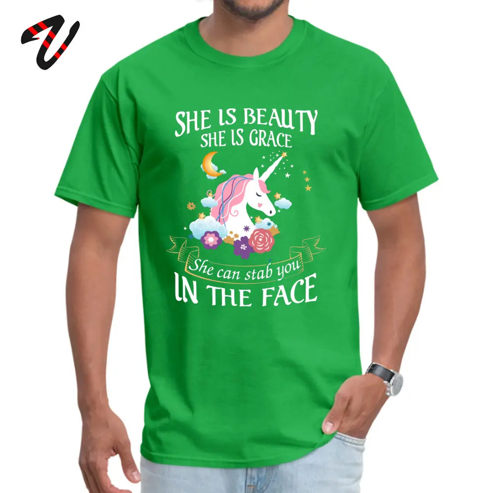 Забавная футболка с единорогом для мужчин Дизайнерские летние топы рубашки Mortal