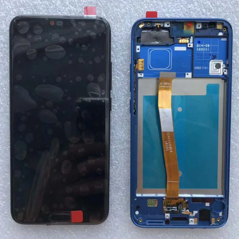 5,8" для huawei honor 10 ЖК-дисплей Дисплей кодирующий преобразователь сенсорного экрана в сборе honor 10 COL-AL00 COL-AL10 COL-L29+ рамка