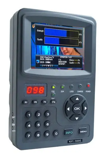 Ручной спутниковый искатель DVBS MPEG2 3 5 дюйма TFT 968 г|satellite finder china|finder waterfinder satellite |
