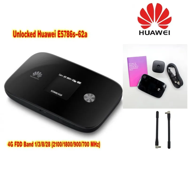 Новое поступление Оригинальный разблокированный 300 Мбит/с HUAWEI E5786S 62A 3G 4G WiFi роутер