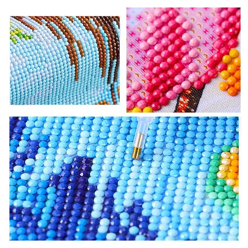 MXMZMZ 5D DIY Алмаз Картина мозаика Девы Марии Религия Полный Круглый Rhinestone алмазная