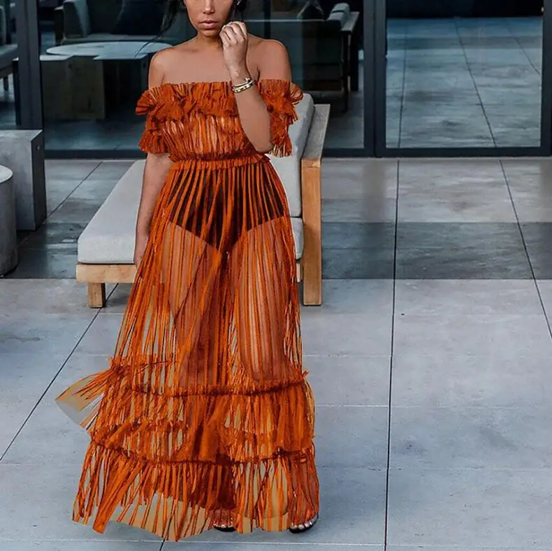 Женское сексуальное черное платье перспективное Сетчатое Осеннее открытое