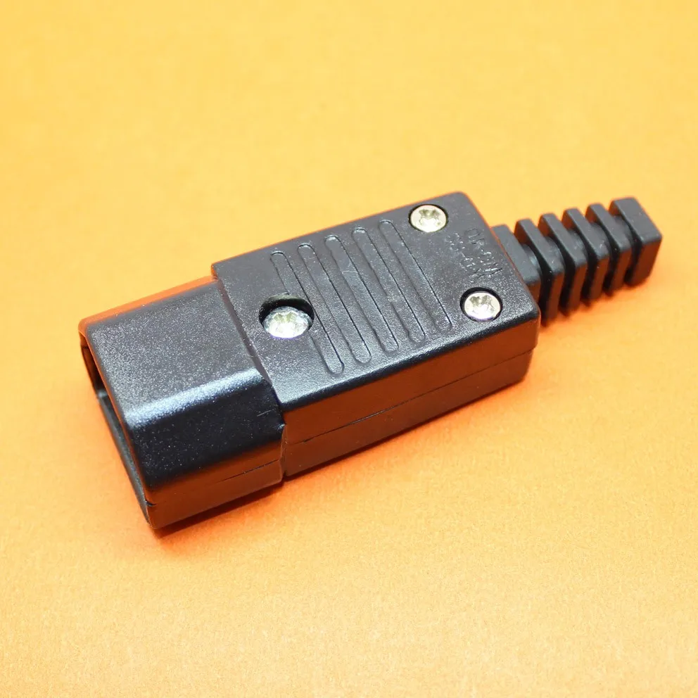 

DHL 200PCS Electrical 250v 10A Standart IEC 320 C13 AU AC POWER cord cable plug AC socket