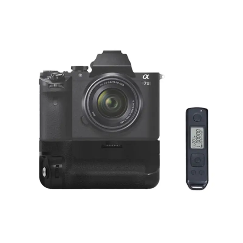 Meike MK-A7II Pro встроенный беспроводной контроль батарейный блок для Sony A7 II A7R A7S как