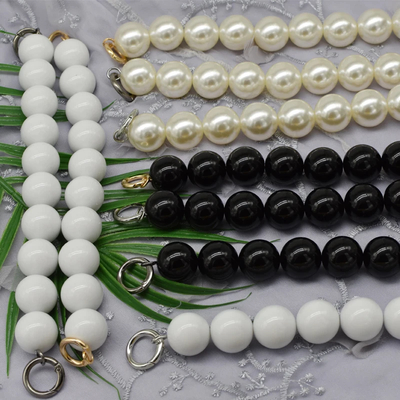 Женская сумка в полоску с жемчугом или акрилом диаметр 25 мм|bag strap|chain straphandbag chain strap