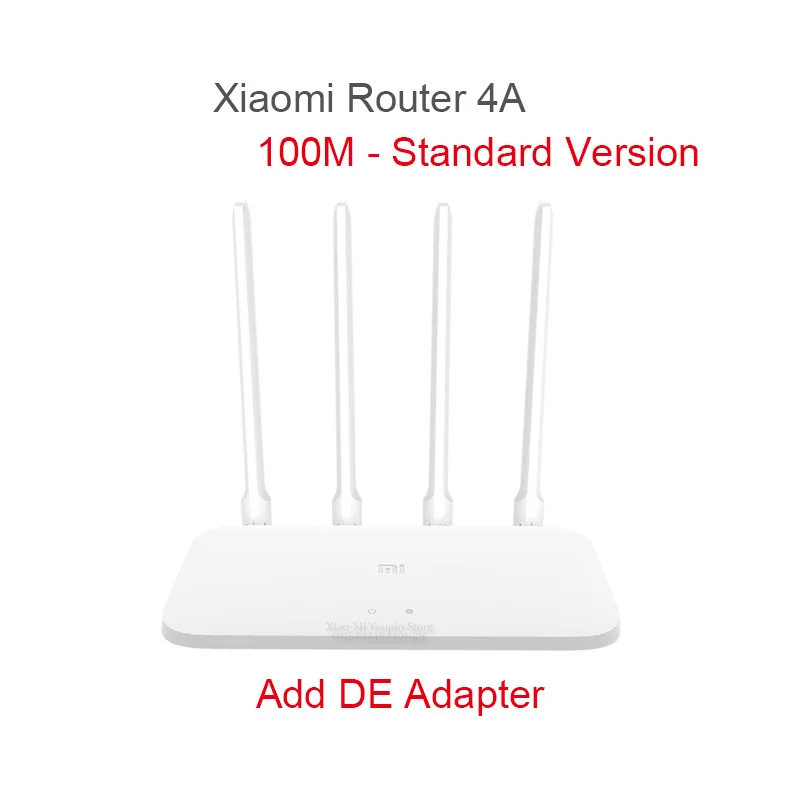 Type 2 Xiaomi Mi роутер 4A standard Edition 100M 2,4 GHz 5GHz WiFi rom 16MB DDR3 64MB с высоким коэффициентом усиления 4 антенны дистанционное управление приложением - Цвет: Type 2