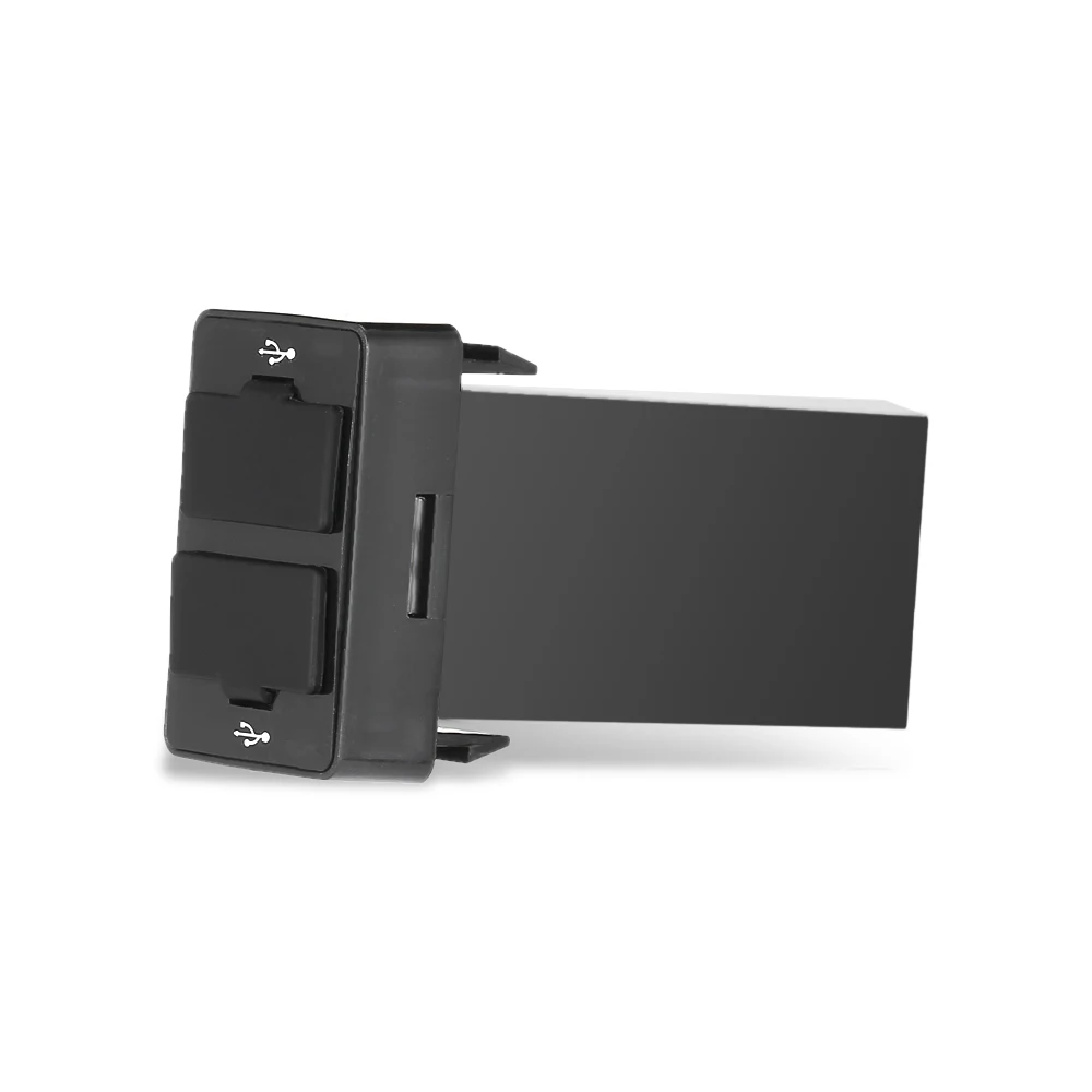 Универсальное двойное USB 2 0 автомобильное зарядное устройство с аудио портом