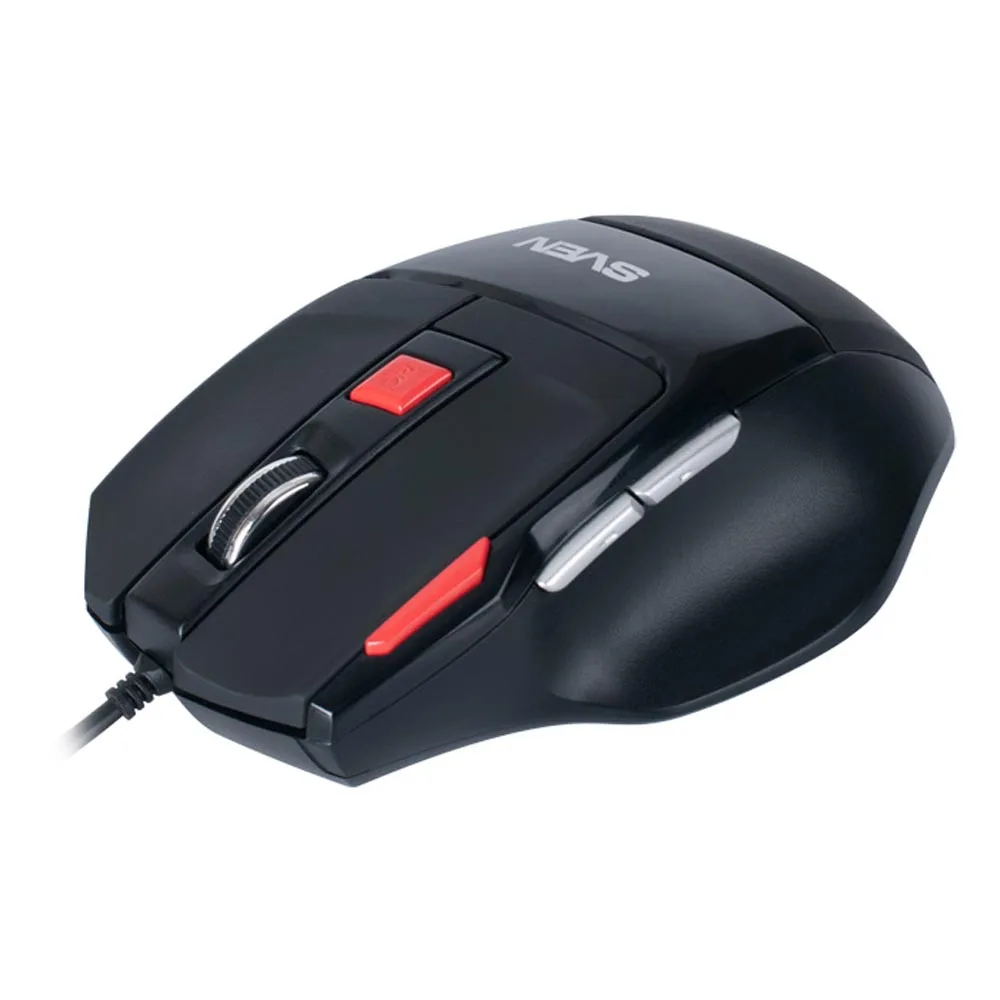 Игровая мышь SVEN GX-970 Gaming USB (6+1кл. 800-2000DPI double click SoftTouch) | Компьютеры и офис