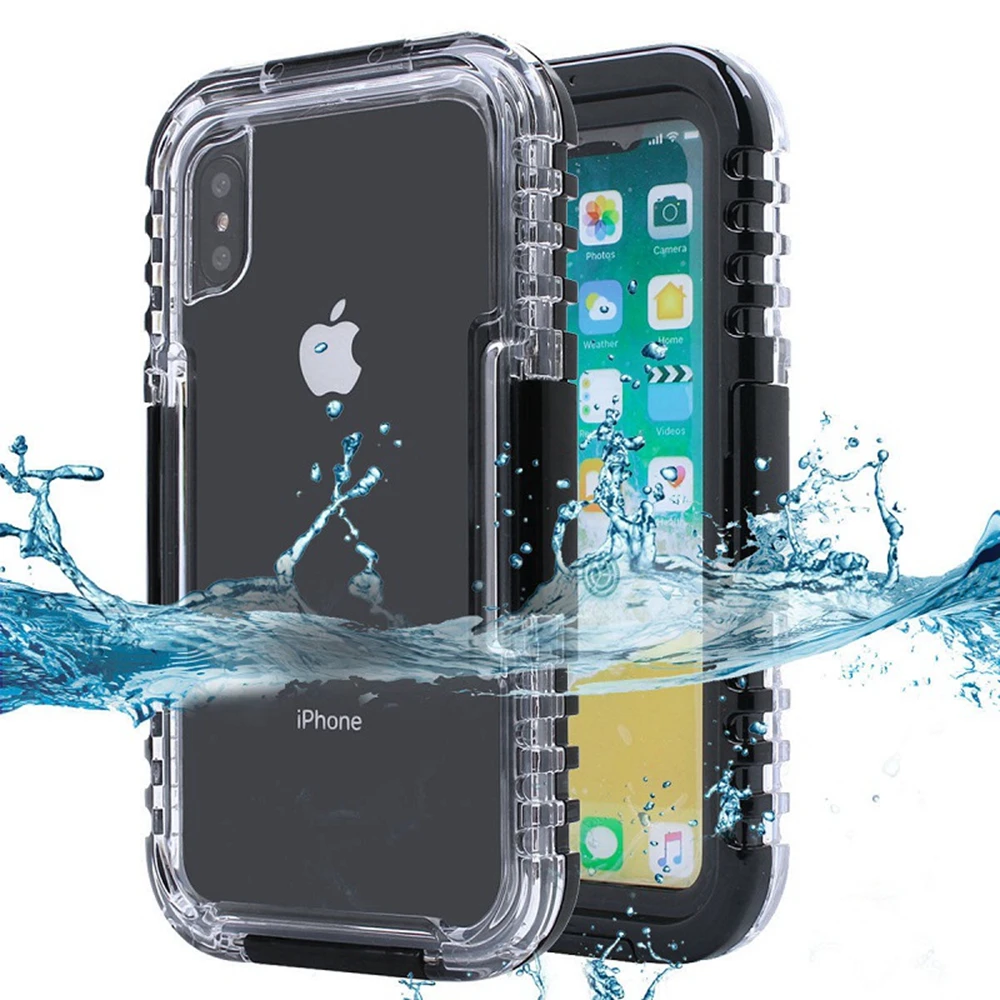 KISSCASE модные Водонепроницаемый чехол для samsung Galaxy S8 S7 S6 Edge Plus сумка iPhone X 8 7 6 S S3 S4 S5