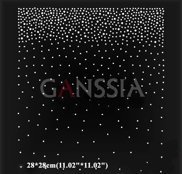 4 шт./лот Новые блестящие звезды ”из страз горячей фиксации для юбка передачи