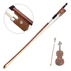 44 бант для скрипки из конского волоса, прочная деревянная палочка, пластиковая ручка, бант для скрипки, аксессуары для скрипки, инструменты
